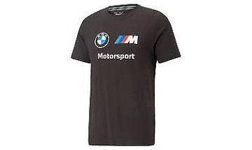 BMW M Motorsport tričko - čierna